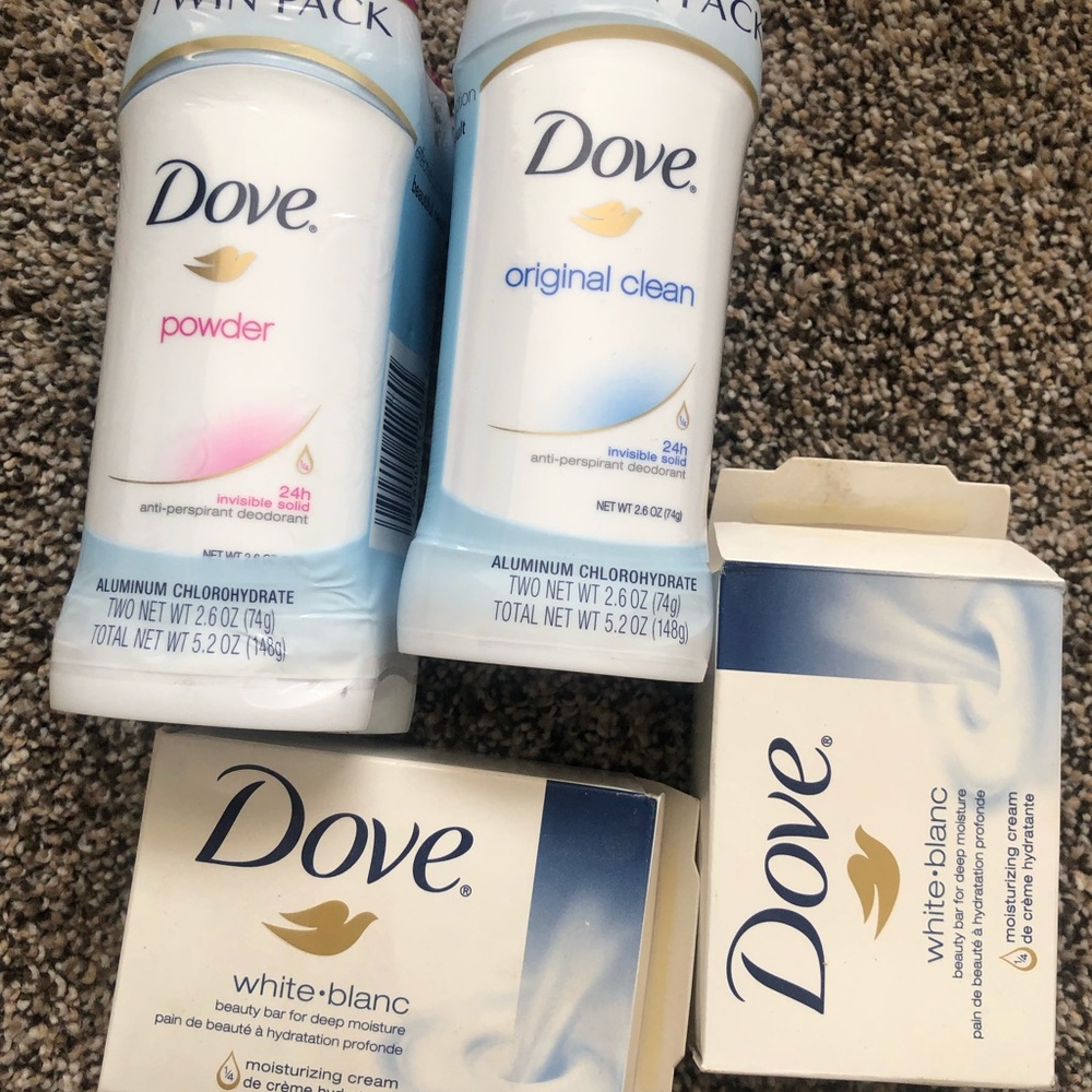 DOVE SOAP AND DEODORANT BUNDLE